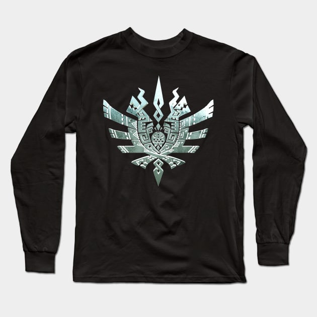 Monster Hunter symbol Long Sleeve T-Shirt by ChrisHarrys